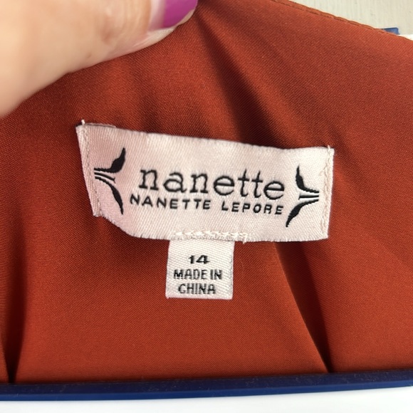 Nanette Lepore floral faux wrap dress - Picture 5 of 7